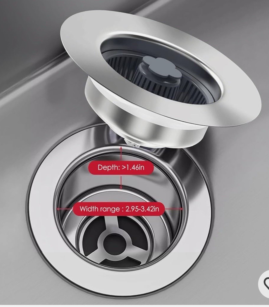 Ingenuity Manufacture 2 Pack Is Kitchen Sink Strainer With Sink Drain Strainer