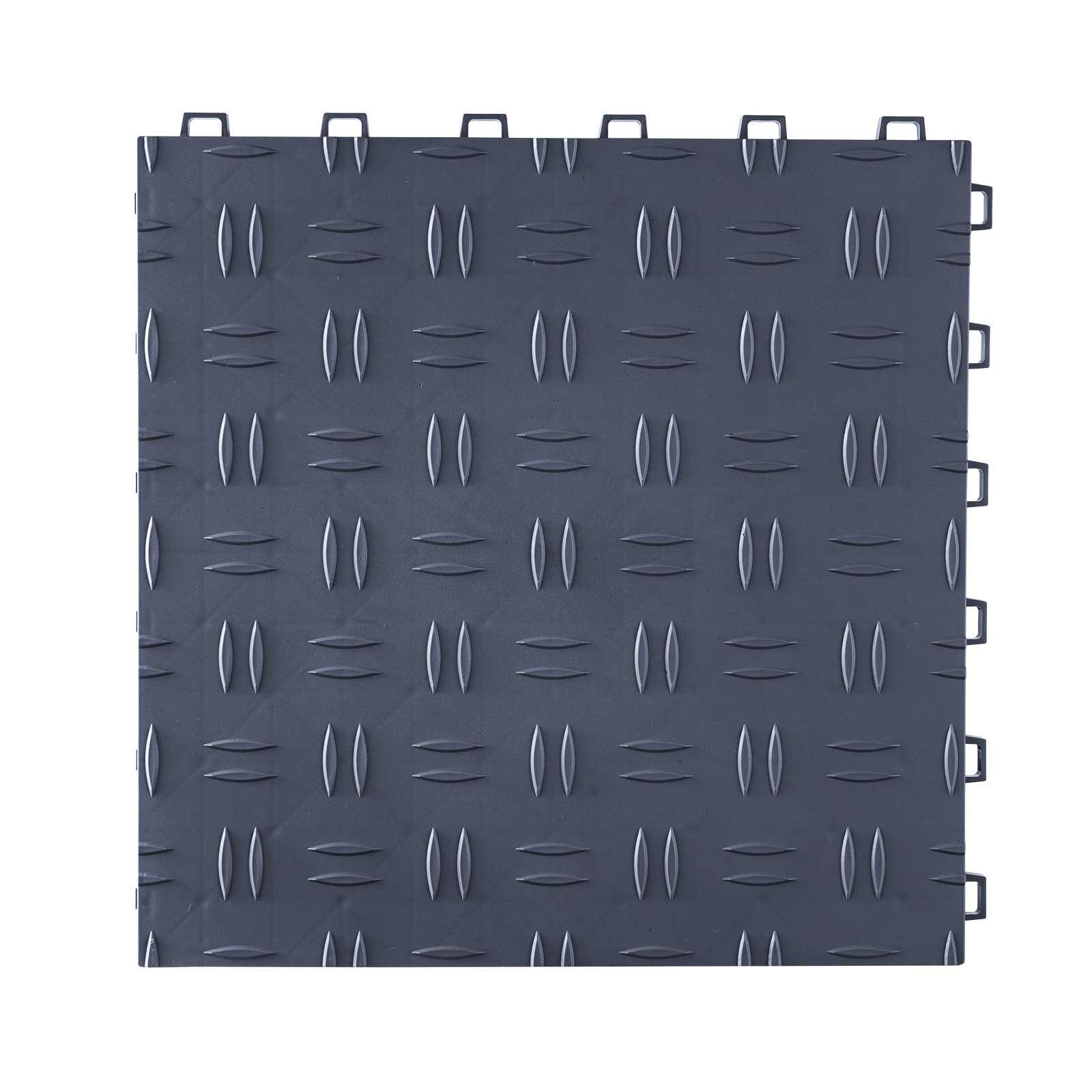 VEVOR Garage Tiles Interlocking 12×12 in 50 Pack Garage Flooring Tiles Gray