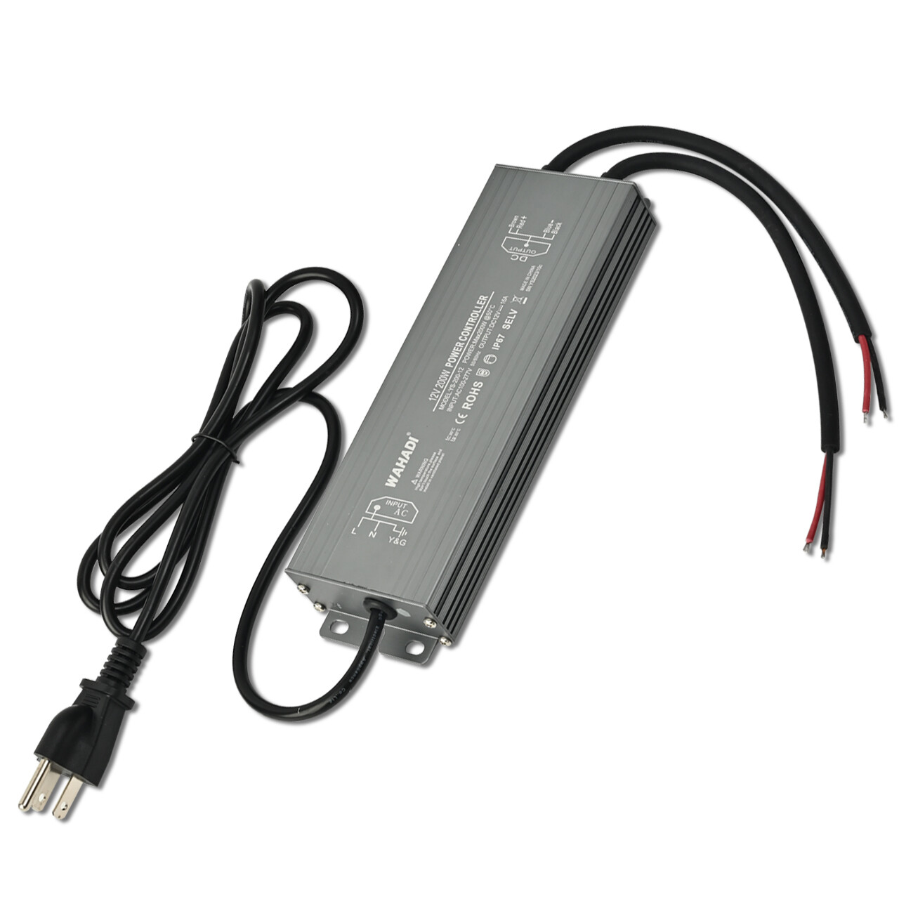 LED Power Supply 110V to DC 12V Voltage Converter Transformer Adapter Waterproof