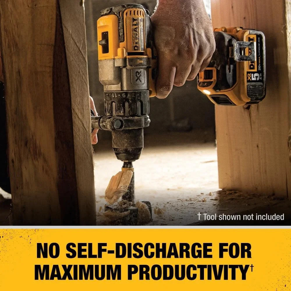 2 Pack DEWALT DCB205 20V Max XR 5.0Ah Lithium-Ion Battery New In Pack USA SELLER