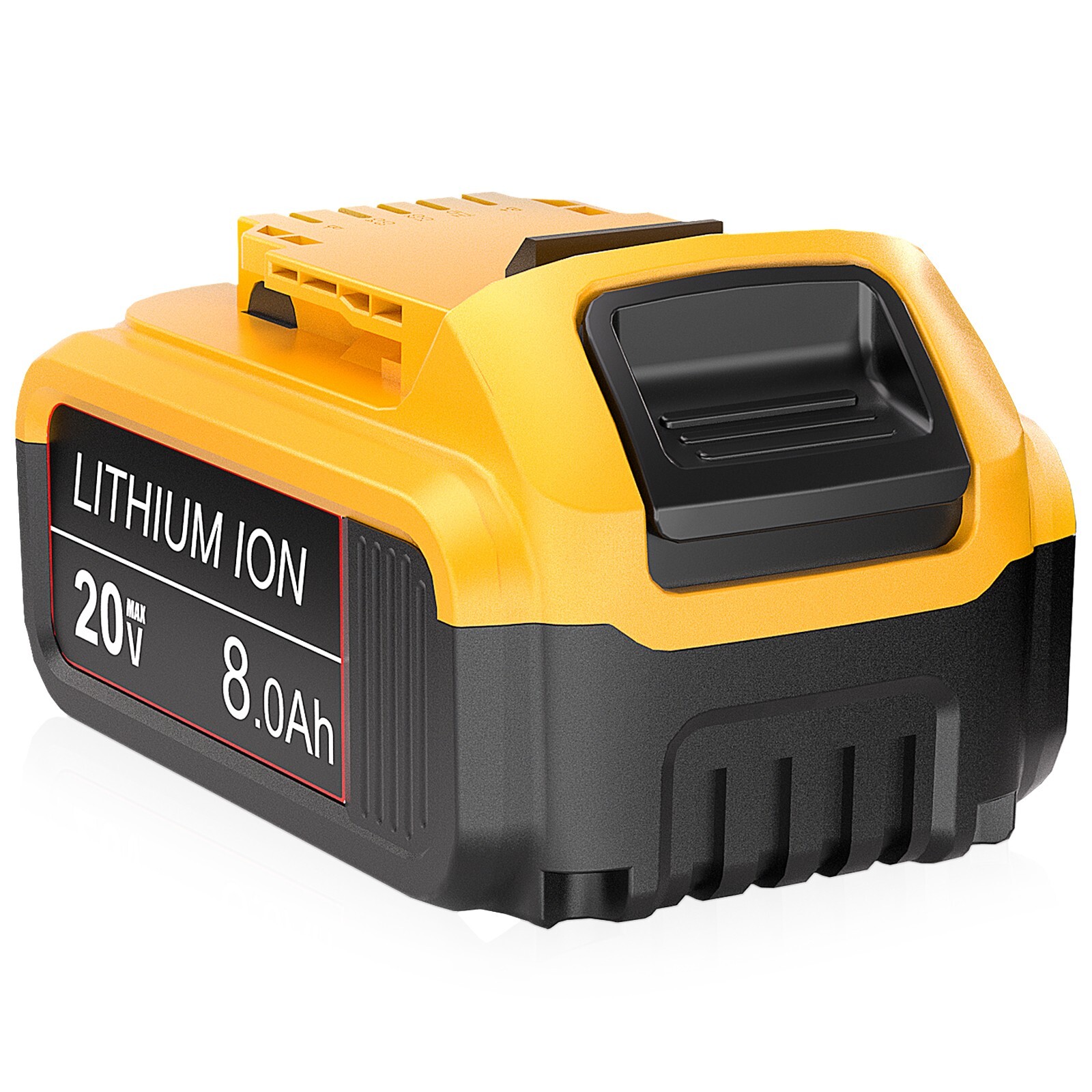 2X For DeWalt 20V 20 Volt Max XR 8.0AH Lithium Ion Battery DCB206 DCB205 New