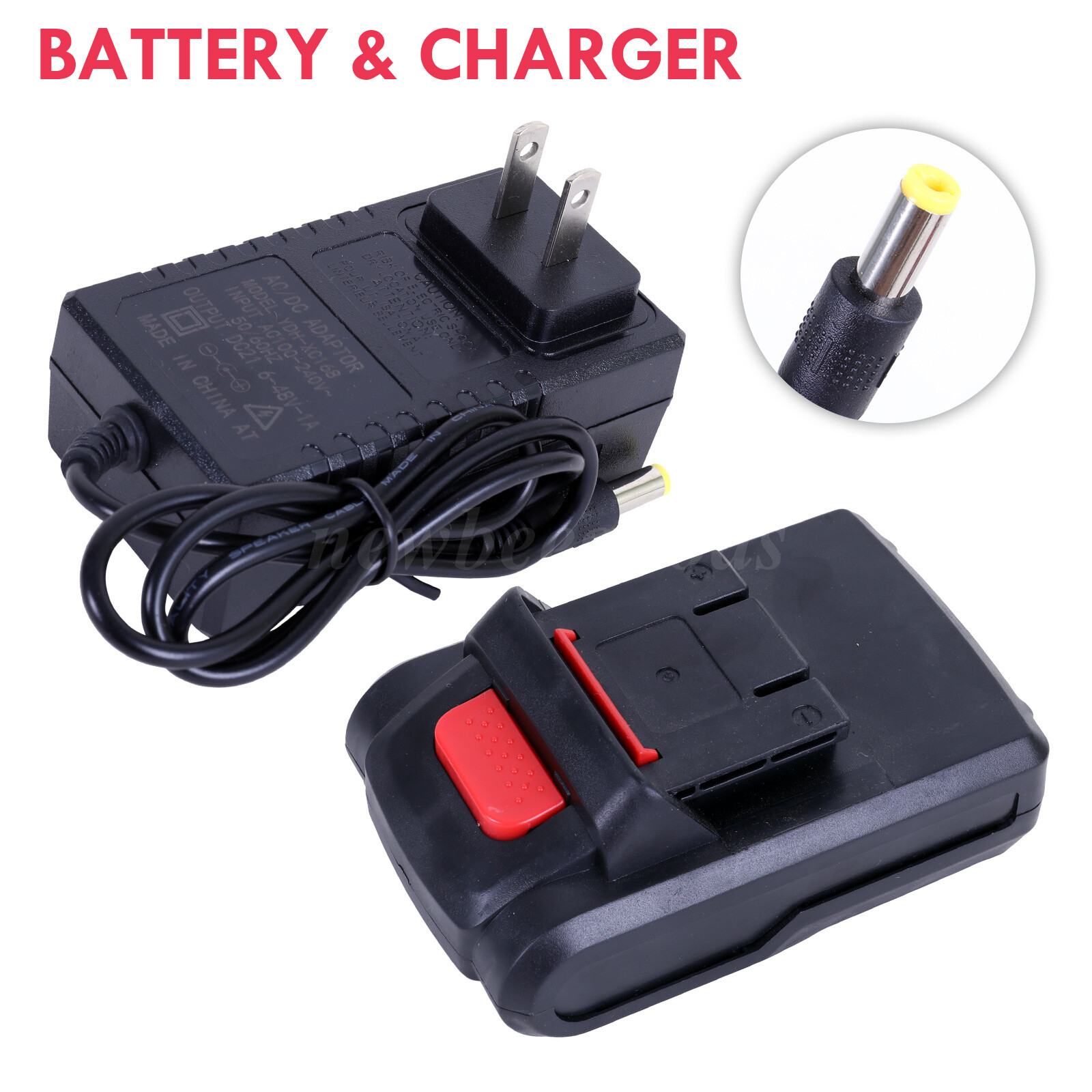 21V Electric Drill 3/8″ Power Cordless Screwdriver Drill Set with 2 Battery Kit