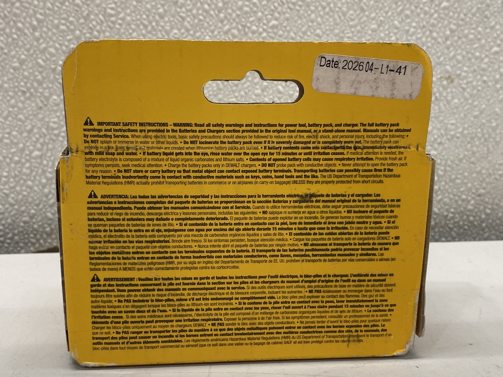 DeWalt 20V Max 5Ah Li-Ion Battery Pack DCB205