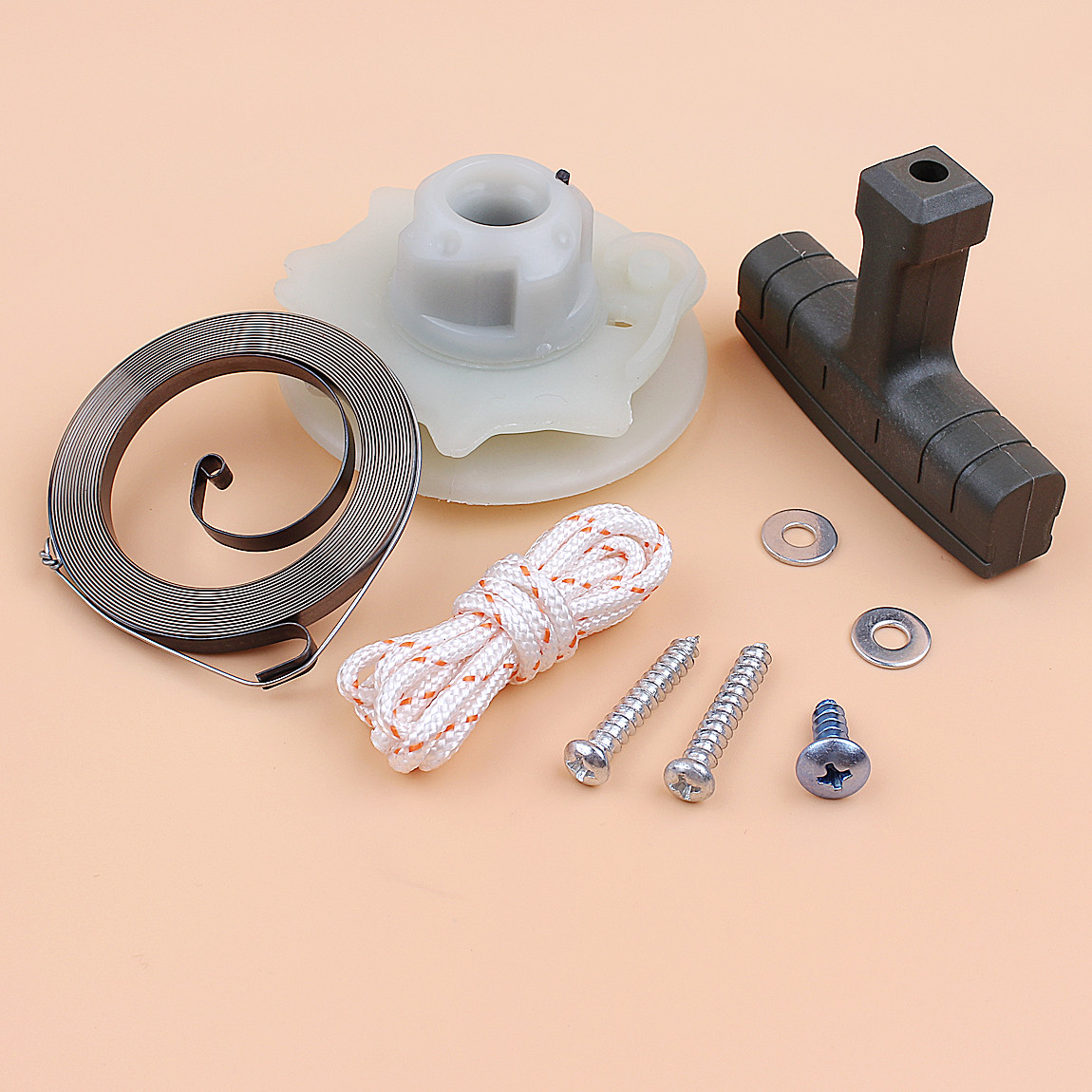 Recoil Starter Handle Pulley Spring For Husqvarna 137 142 235 240 236 Chainsaws