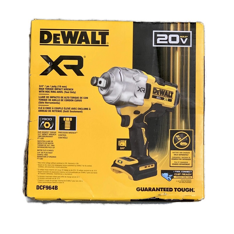 DEWALT DCF964B 20V MAX XR Brushless Cordless 3/4-inch Impact Wrench TOOL ONLY