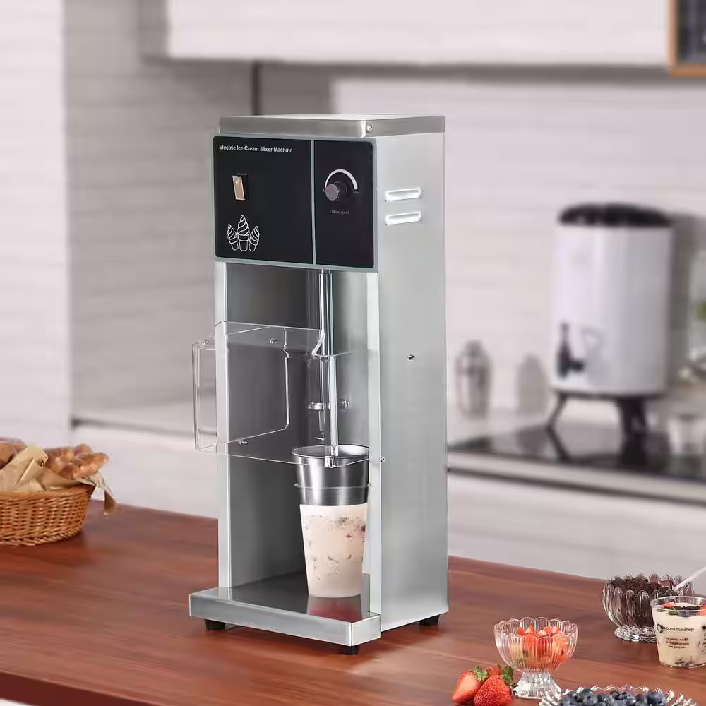 Ice Cream Blender, 400 W High-Speed Maker, 4200 RPM Mixer with Stepless Speed Ad