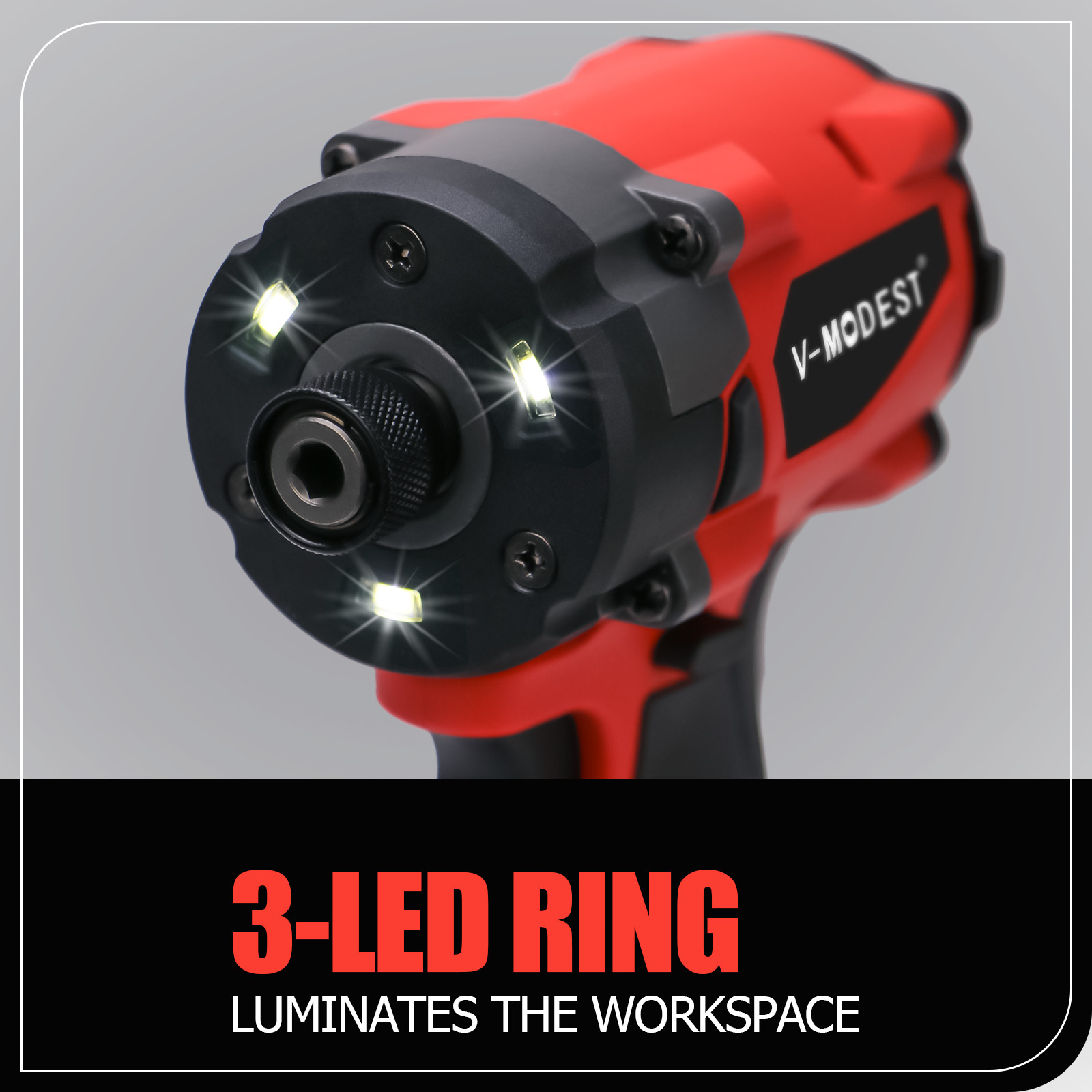 Compatible Milwaukee M18 Lithium-Ion Cordless 1/4″ Hex Impact Driver Brushless