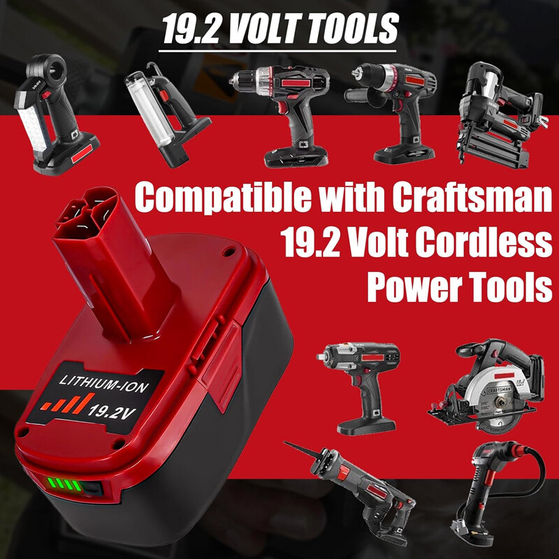 1-2pack For CRAFTSMAN 19.2 VOLT C3 LITHIUM DIEHARD BATTERY PACK 315.PP2011 6.0Ah