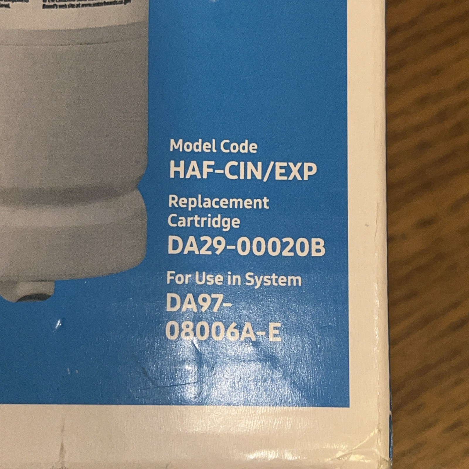 SAMSUNG Water Filter for Refrigerator Water and Ice DA29-00020B, 1 PACK Sealed