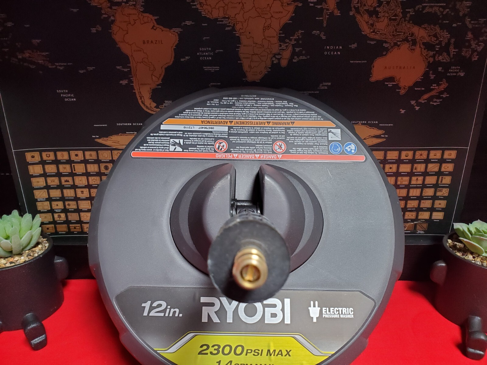 Ryobi 12 in Electric Pressure Washer Surface Cleaner Up To 2300 PSI RY31012