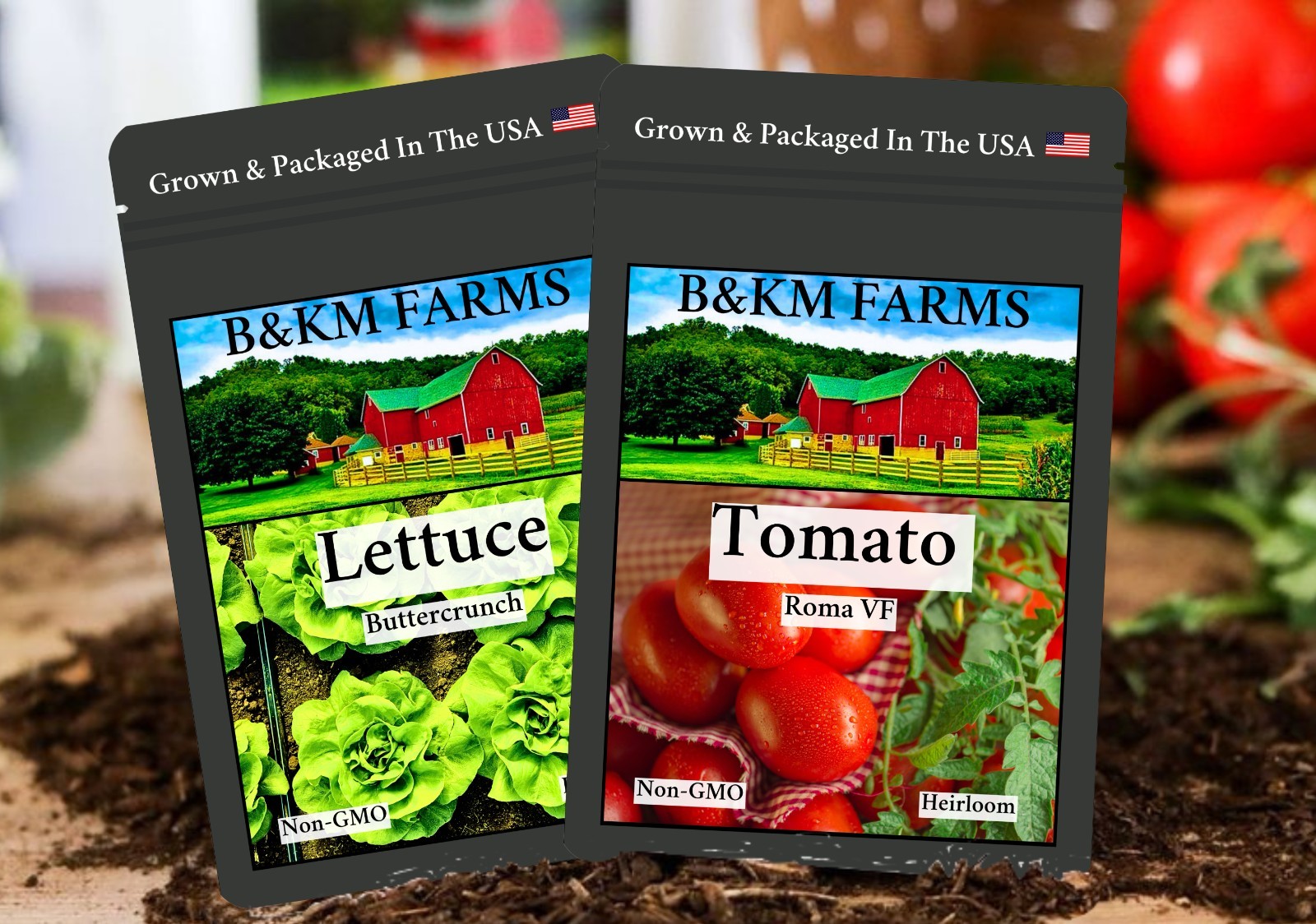 Survival Seed Vault 20,000+ Heirloom Non-GMO Seeds | 30 Varieties | USA Packed