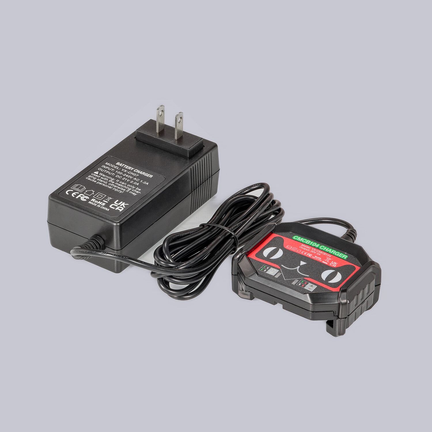 1x Fast Charger Only for New Stanley FTAMAX V-20 Battery – (AC 100- 240V, 2Ah)