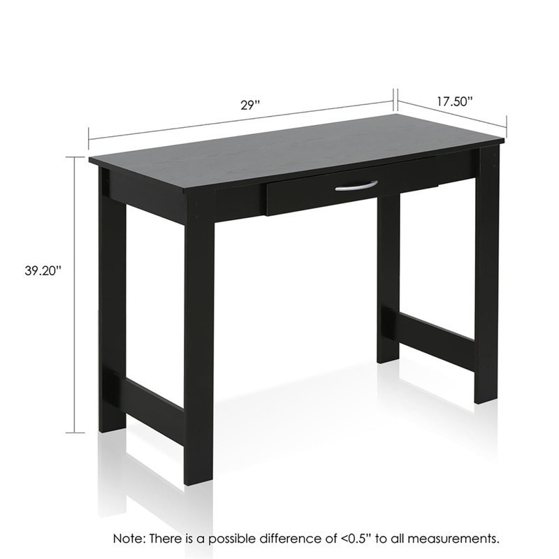 Jaya Writing Desk W/ Drawer Space Saving Modern Home Office Study Furniture New
