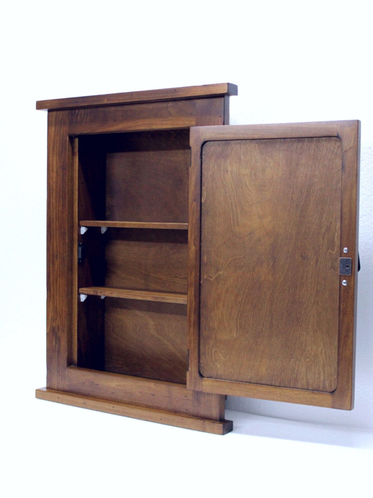 Rustic Mission Recessed Medicine Cabinet / Medium Finish / Handcrafted