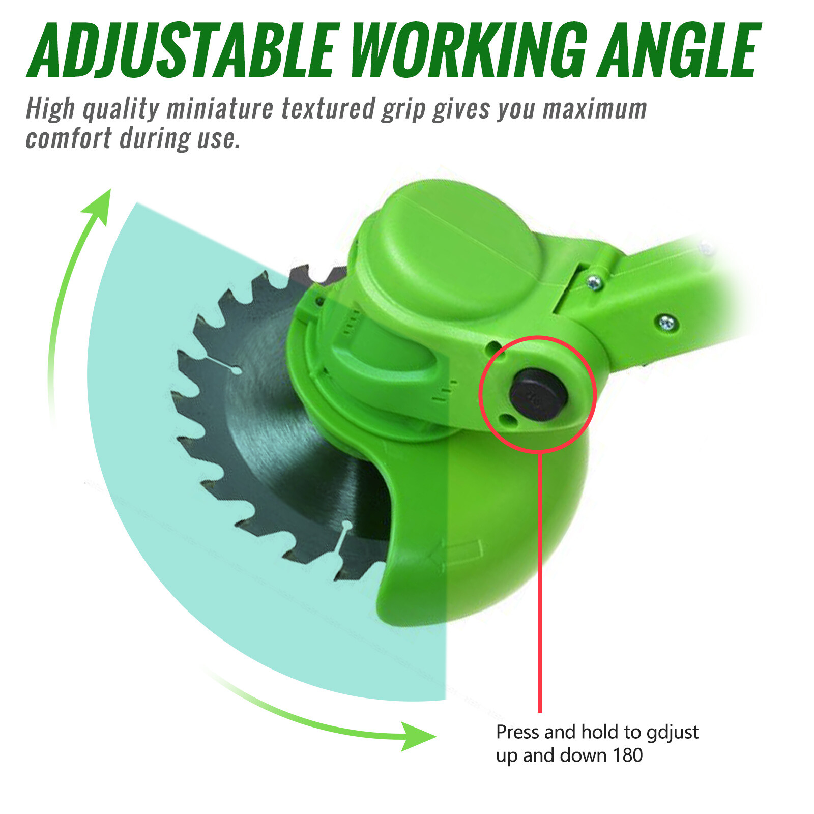 Electric Cordless Grass String Trimmer Lawn Edger WeedWacker Cutter + 2 Battery
