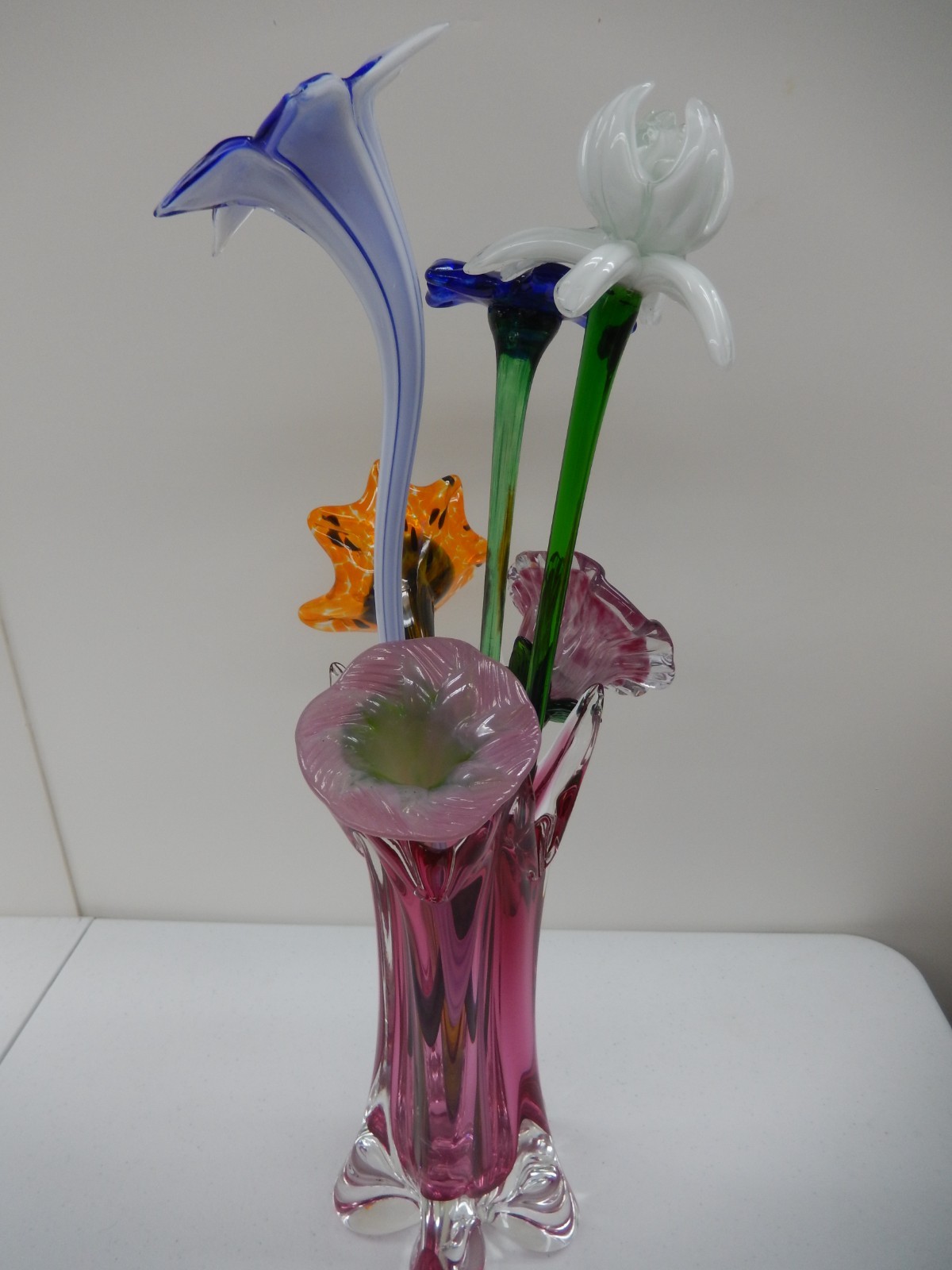 Glass Flowers – YOU PICK (See Description)