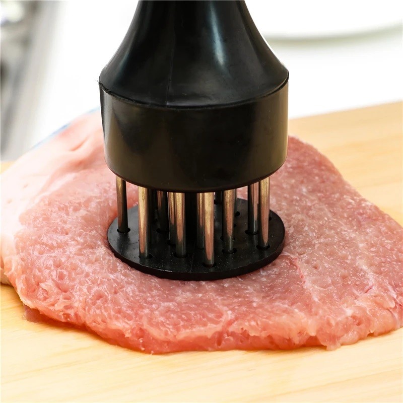 Professional Meat Tenderizer Stainless Steel Needle Cooking Hammer Kitchen Tool