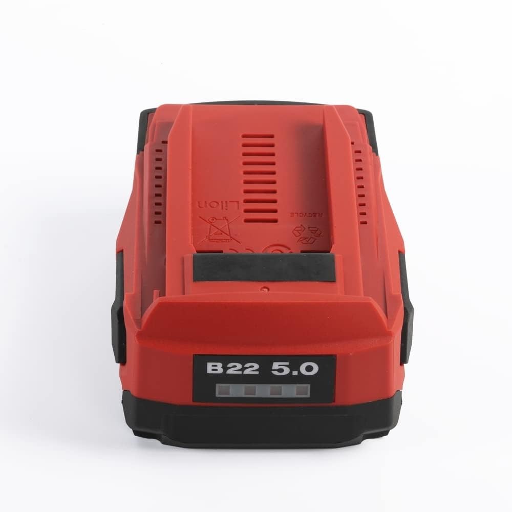 2 Pack 22V 5.0 Replacement Lithium-Ion Battery Compatible with Hilti B22 21.6…