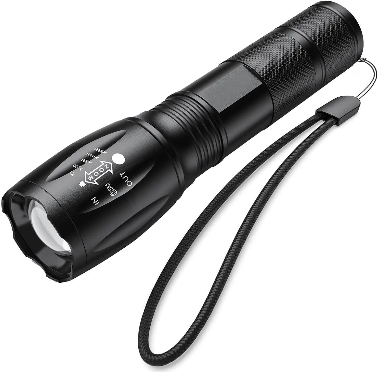 Super Bright Tactical Military LED Flashlight flash light super high LUX!