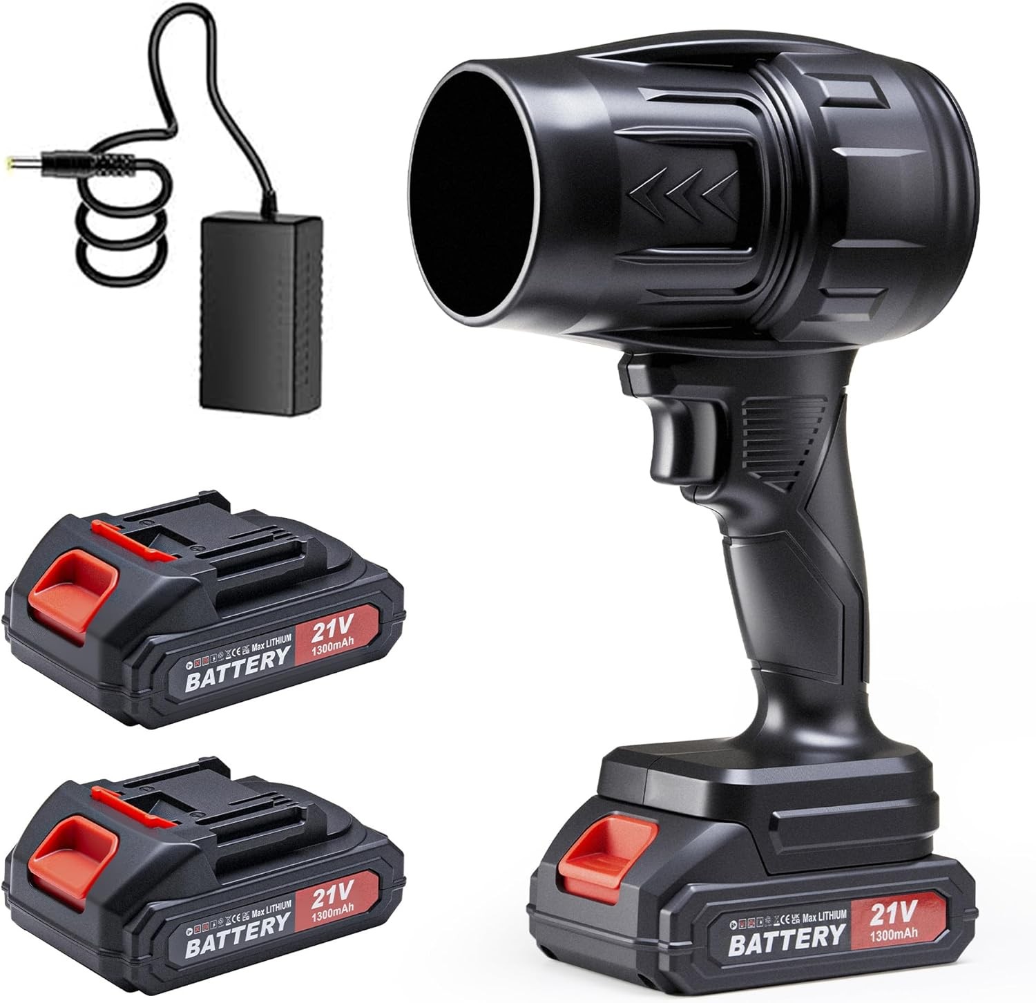Leaf Blower Cordless – Lightweight Electric Handheld Blower with Battery