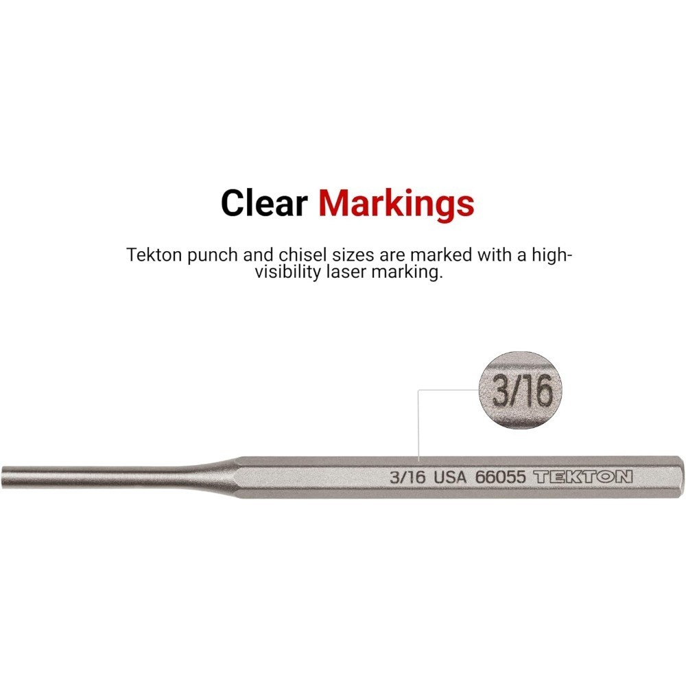 1/16 Inch Roll Pin Punch Tool for Precision Mechanics and Gunsmithing