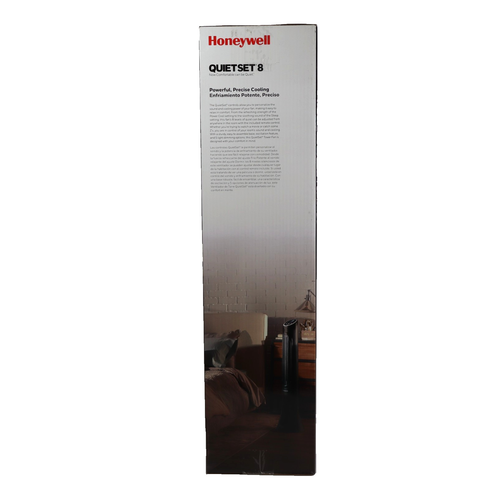 Honeywell 40″ Oscillating Tower Fan, 30ft Air Circulation Power, 8 Speed HYF290B