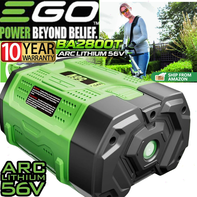 Genuine EGO POWER+ BA2800T 56V 10.0AH Lithium Battery w/ Fuel Gauge Original OEM