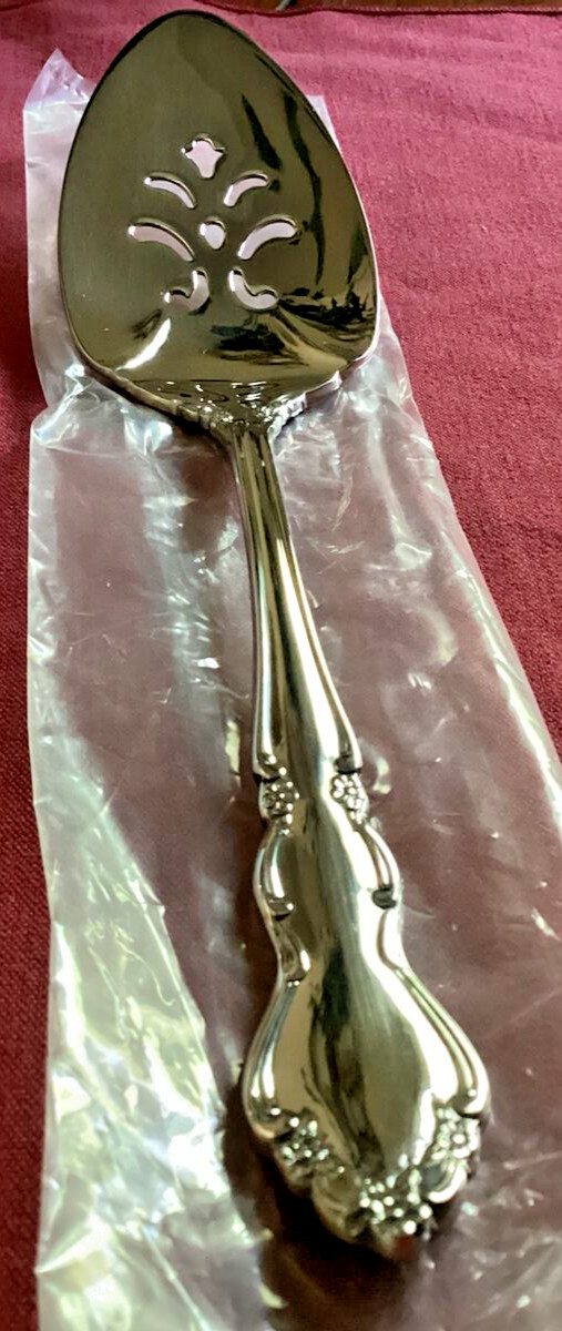 Oneida DOVER Pie / Cake Server 9 1/2″ Unused Vietnam Glossy 18/10 Flatware