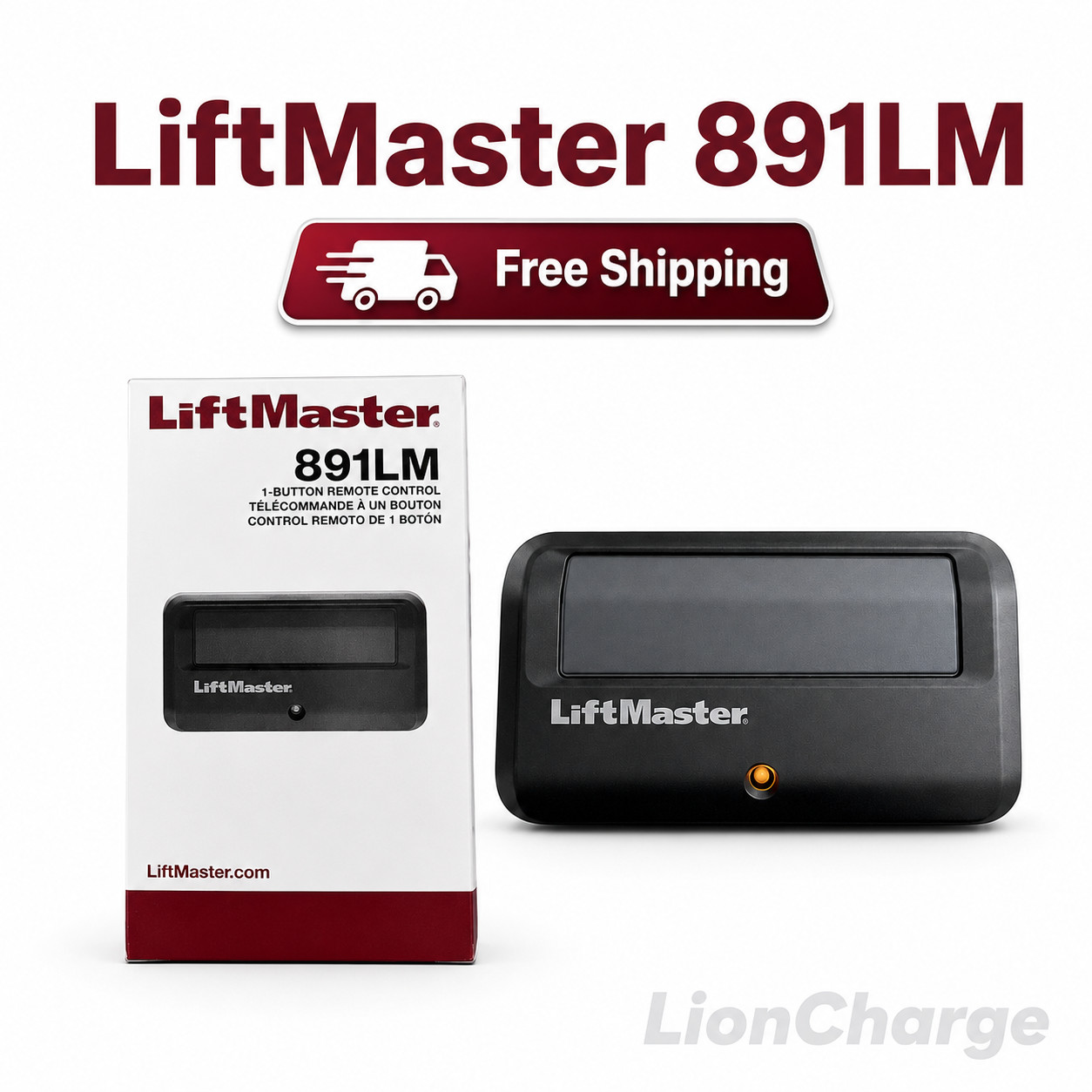 10x LiftMaster 891LM 1 Button Remote Control Garage Door Opener