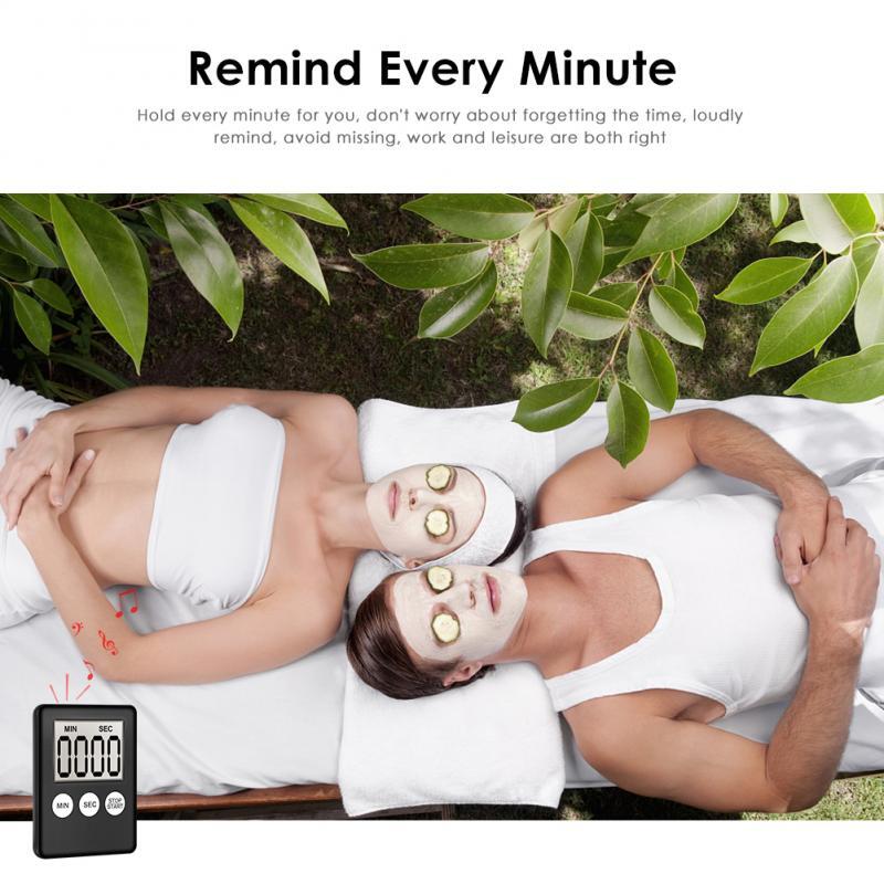 Large LCD Digital Kitchen Cooking Timer Count-Down Up Clock Loud Alarm Magnetic