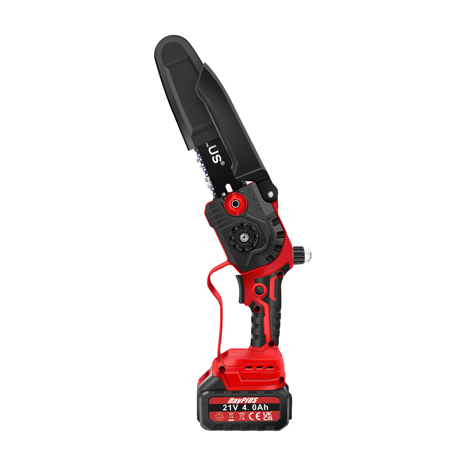 8 inch 21V Mini Chainsaw/Cordless Lightweight One-hand Electric 2x Saw Battery