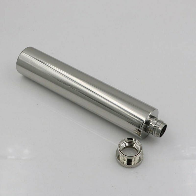 2 oz Portable Stainless Steel Hip Flask Wine Tube Whisky Alcohol Drinkware