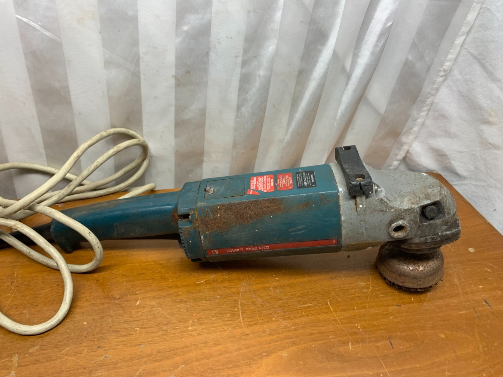 Bosch 0601321439 Vintage 7″ Angle Sander Grinder 8000 Rpm 15 Amp Germany WORKS