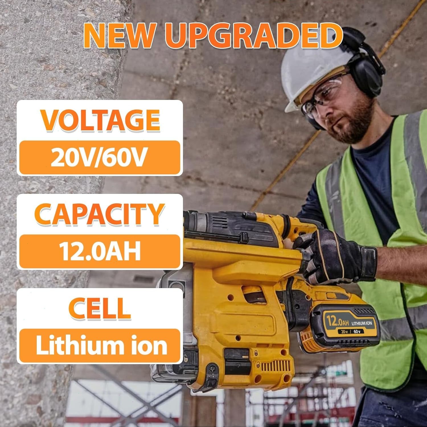 For Dewalt DCB609 20V/60V MAX FLEXVOLT 12.0Ah Lithium ion Battery / Dual Charger