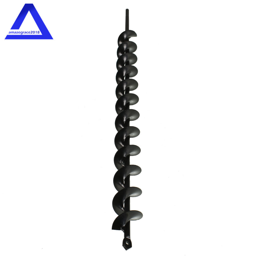 Rust-Proof Auger Drill Bit 1.75″ × 24″ Garden Plant Flower Rapid Planter Spiral
