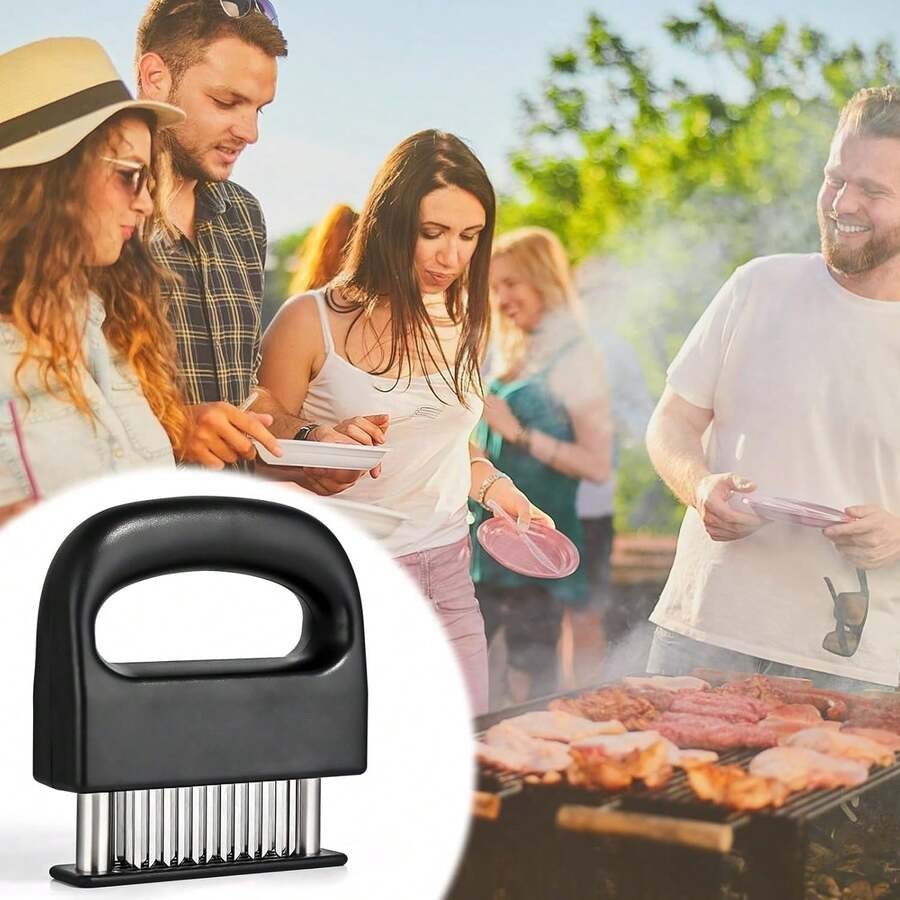 1PACK Meat Tenderizer Tool Stainless Steel Needle Cooking Hammer Kitchen Tool