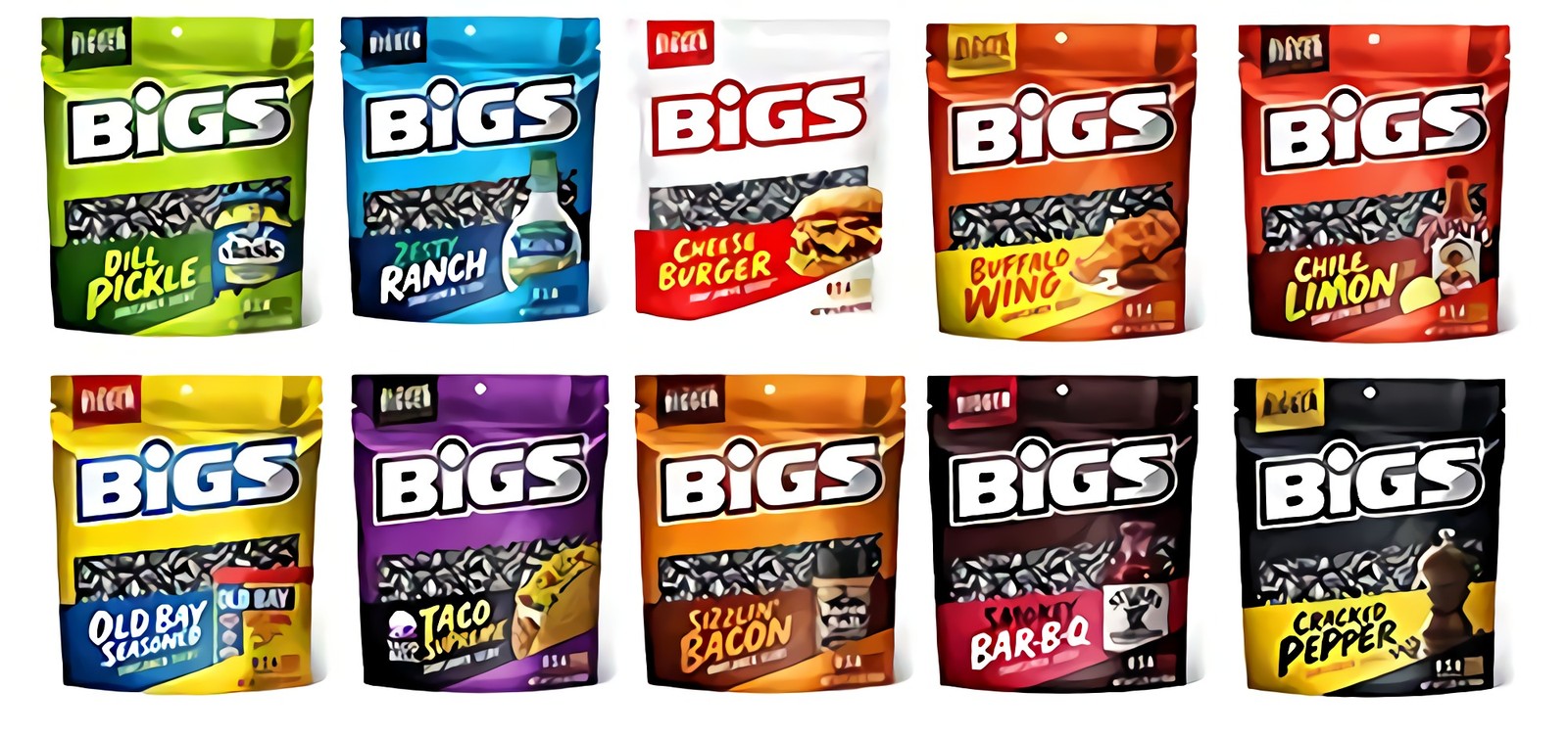 Tribeca Curations | Sunflower Seeds Ultimate Variety Pack by BIGS and DAVID | 20