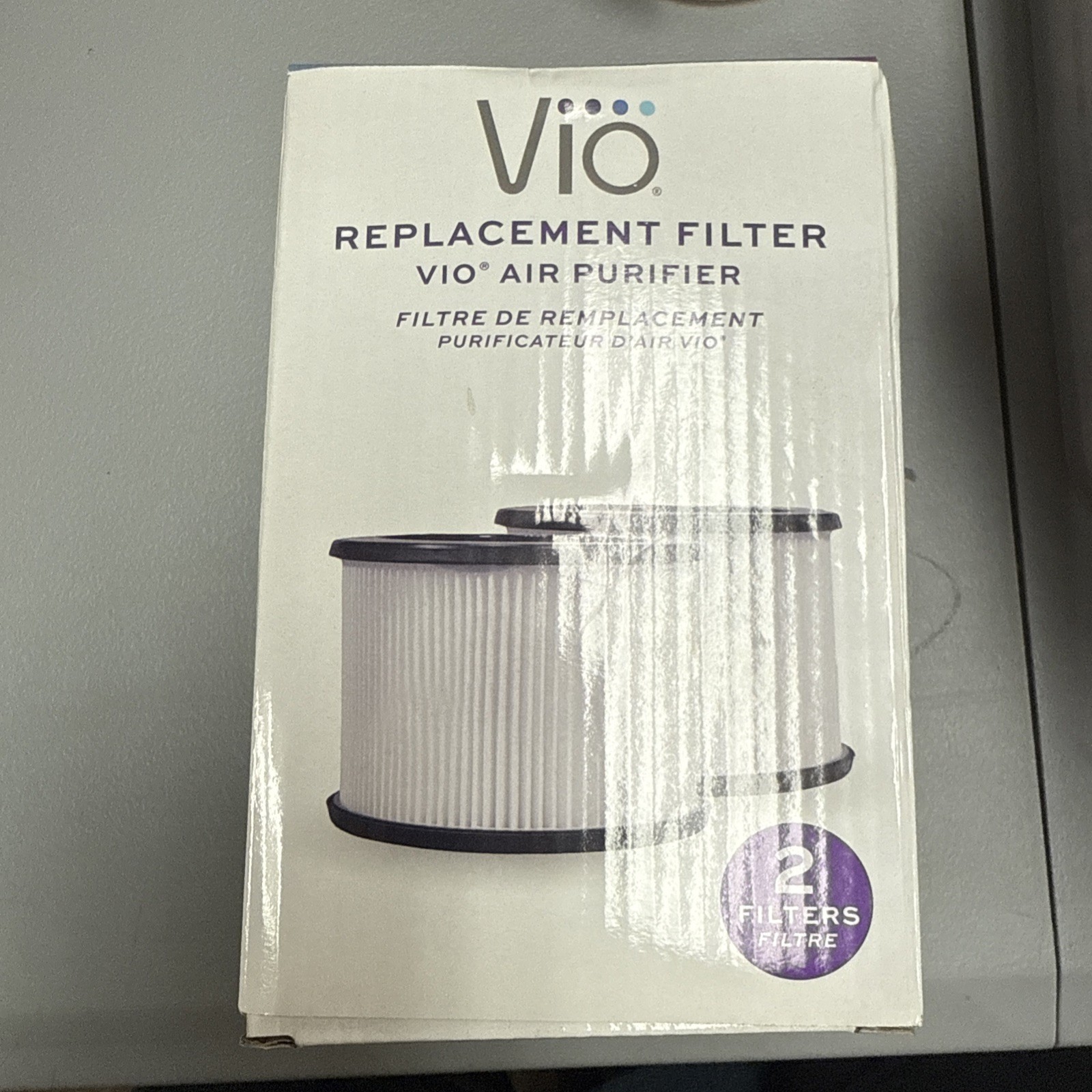 Vio Air Filter Replacement – Air Purifier MERV-13 HEPA Brand New Open Box 2 Pack