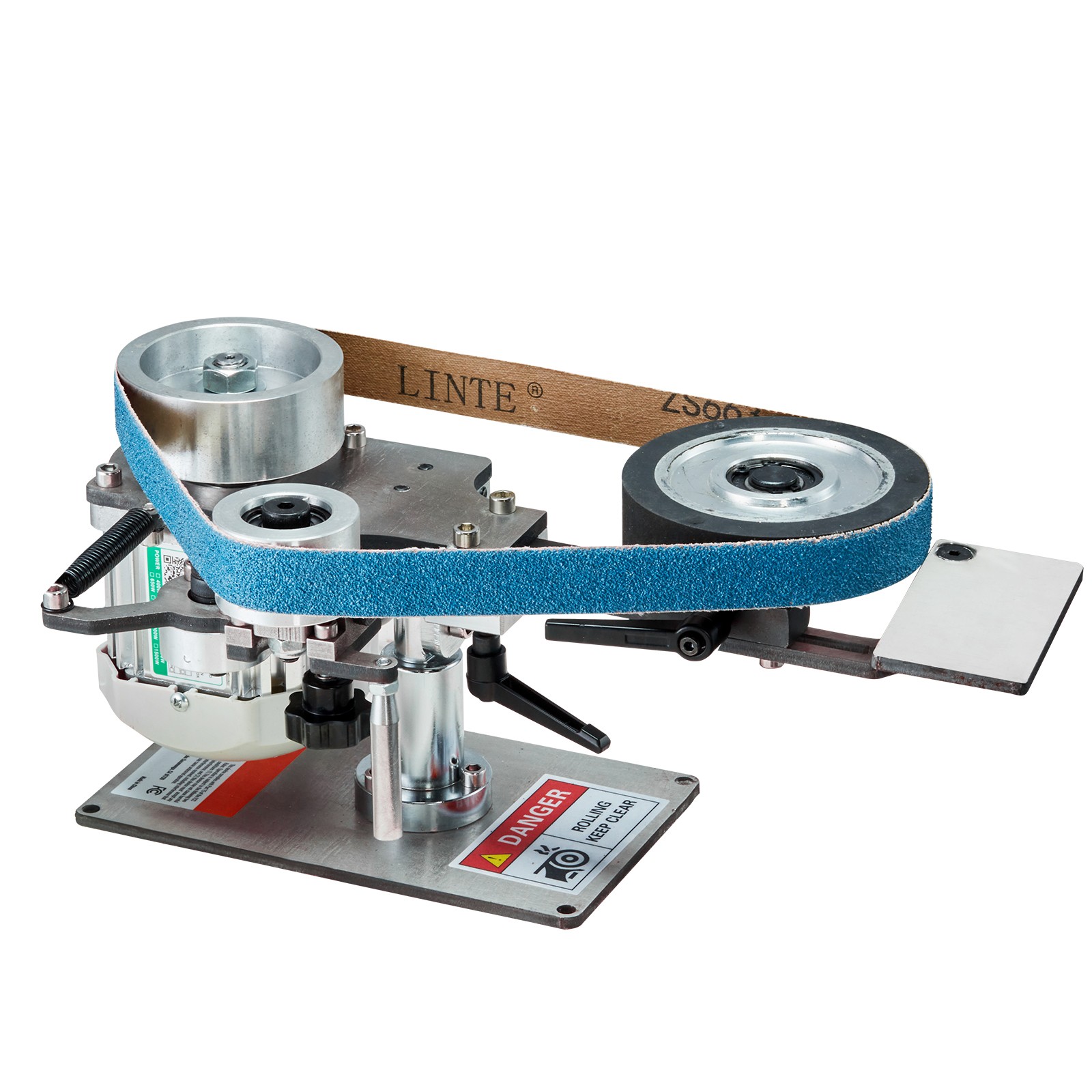 Belt Grinder Sander 30 x 1-Inch Variable Speed with VFD 2 Grinding Moulds
