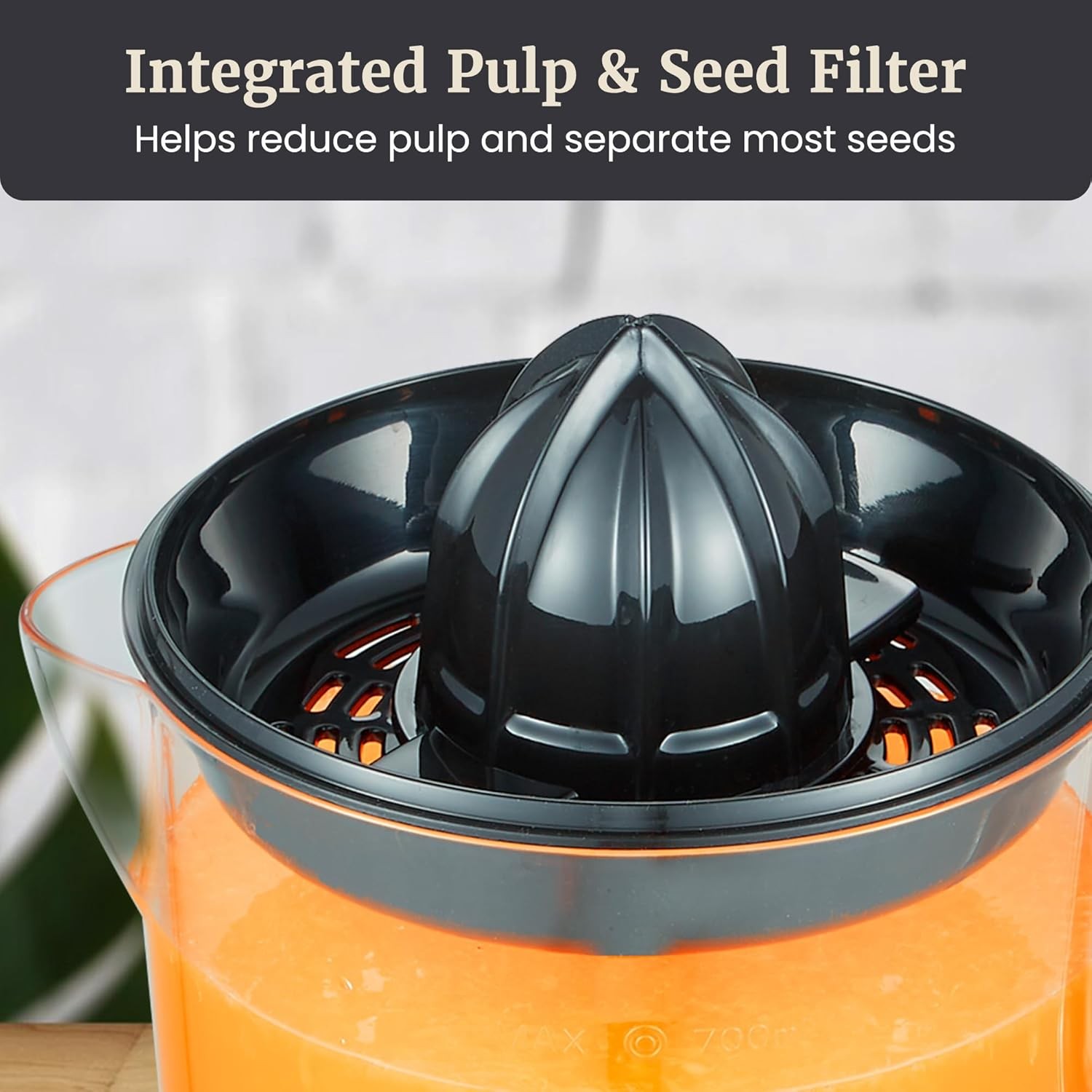 ELECTRIC COMPACT CITRUS JUICER MACHINE Fresh Fruit Extractor Squeezer Appliance
