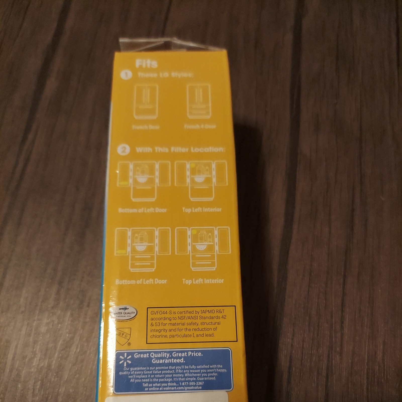 Great Value Refrigerator Filter For LG LT1000P 6 Months White SEALED