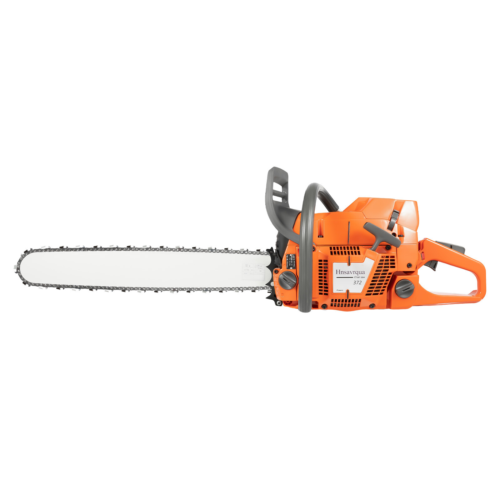 72cc Gas Powered Chainsaw with 24” Guide Bar Saw Chain 2-Stroke Engine Cut Wood