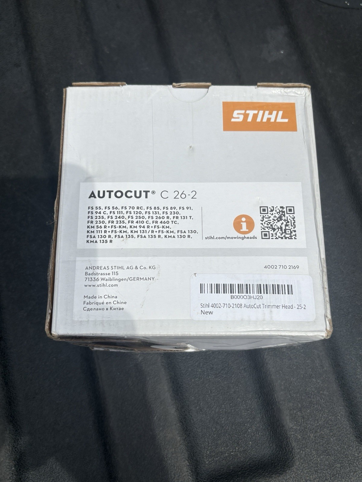 C26-2 STIHL Auto Cut Trimmer Head 4002 710 2169 speed load