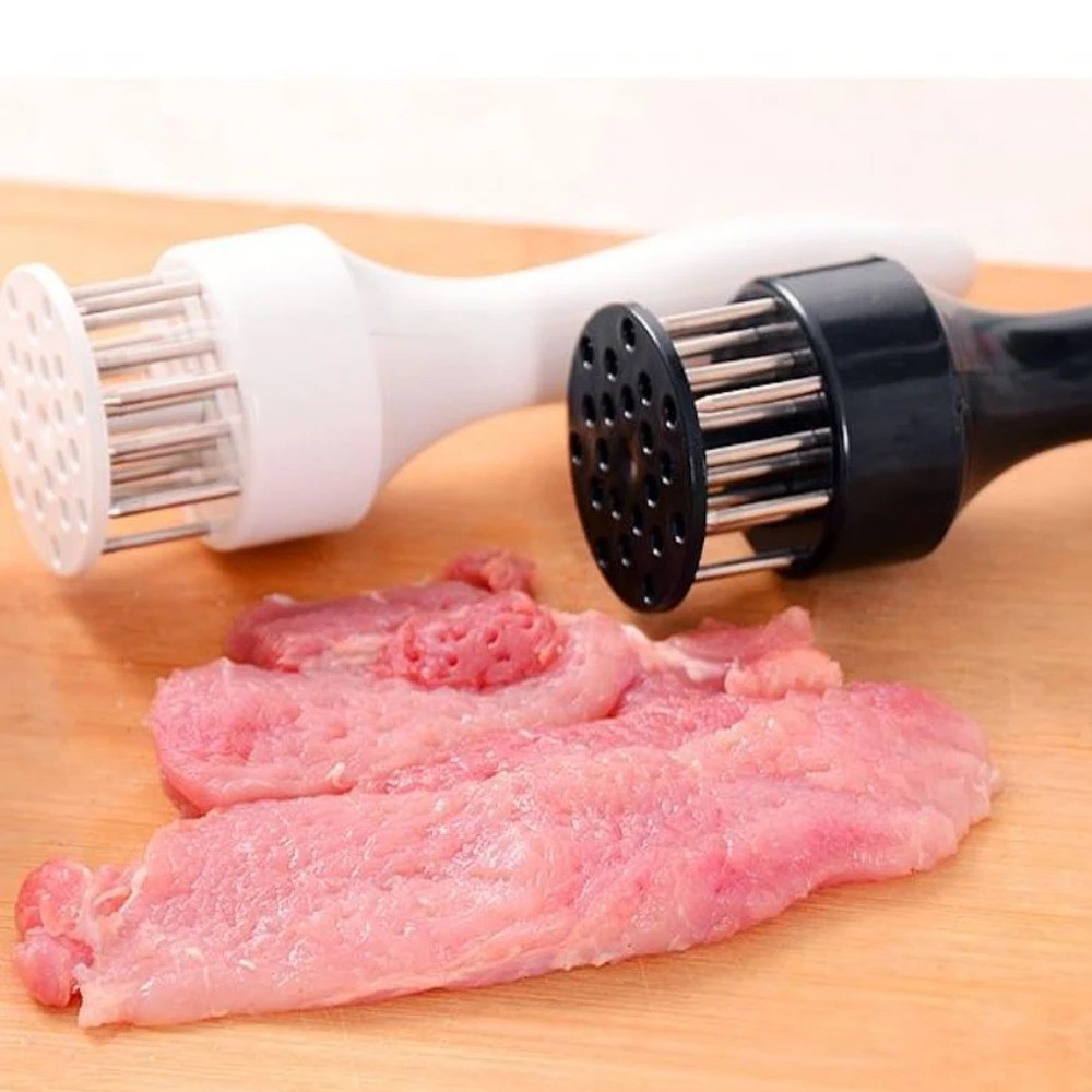 Professional Meat Tenderizer Stainless Steel Needle Cooking Hammer Kitchen Tool