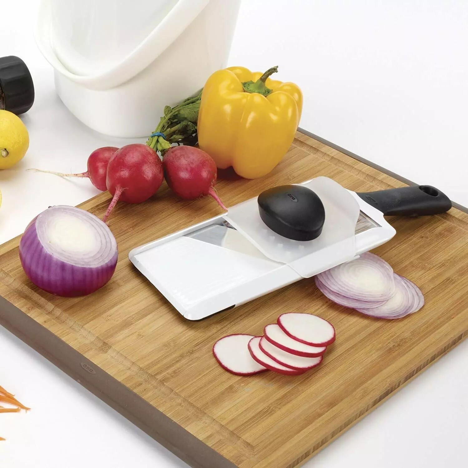 OXO Good Grips Hand Held Mandoline Slicer Prepware Food Utensils Kitchen Safe
