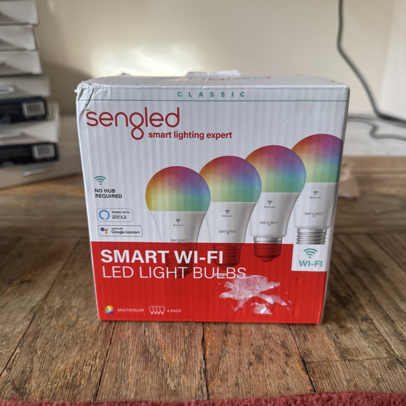 Sengled Smart WiFi Light Bulb 4-Pack Colored Changing Amazon Alexa