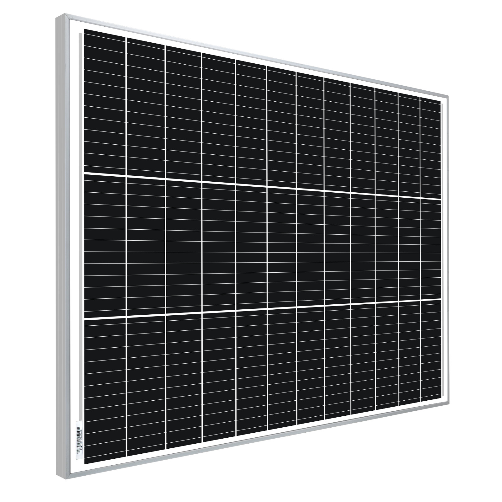 200W Bifacial Solar Panel 18V N-Type Mono PV RV Home Off-Grid Battery Charging