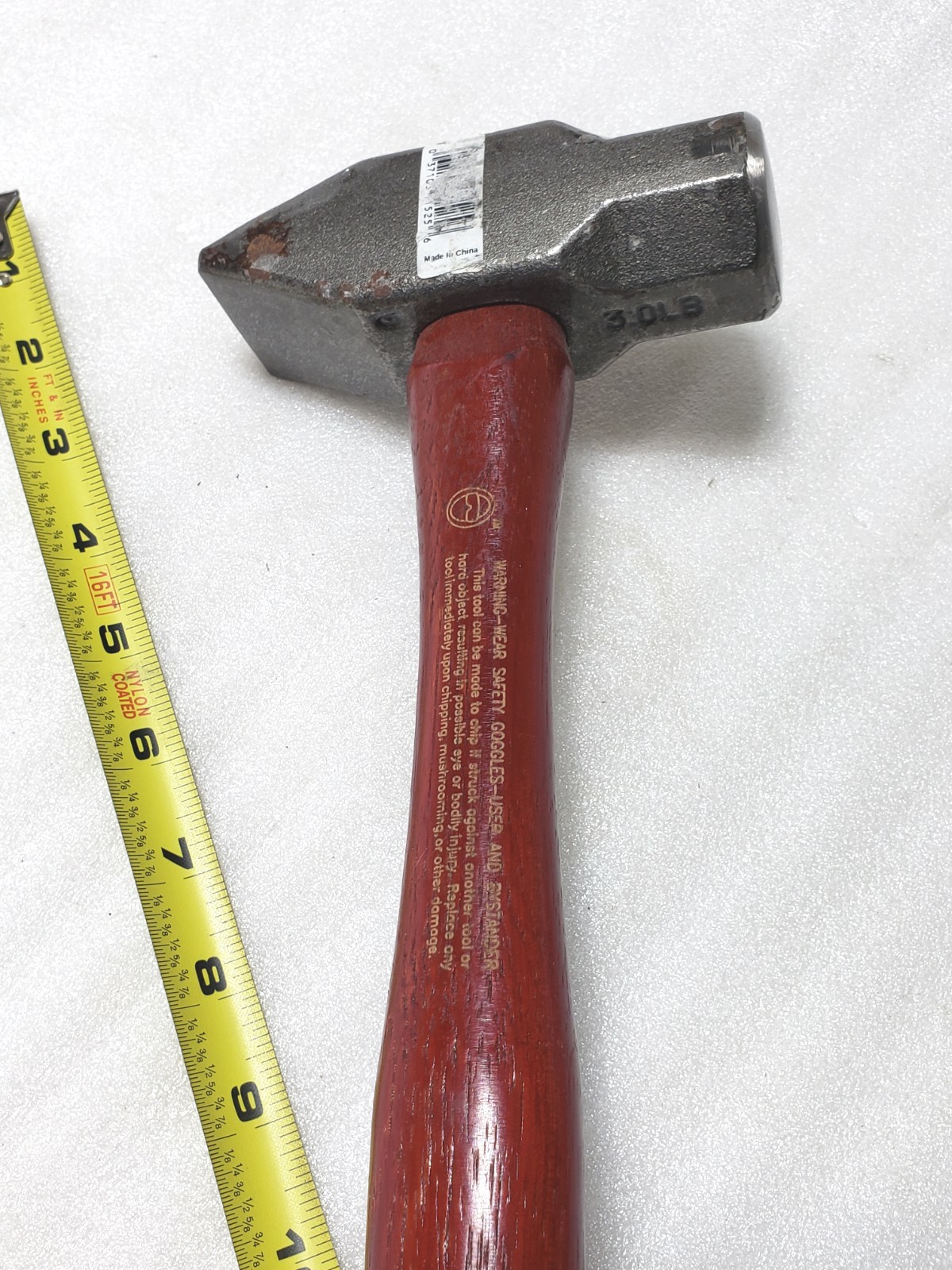 Plumb #11525P 48 oz. Blacksmith Hand Hammer