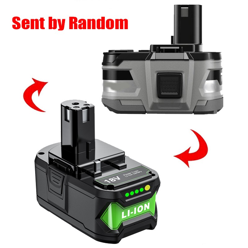 8Ah Replace Battery For RYOBI 18V Li-Lon Battery Charger Set P108 P102 P107