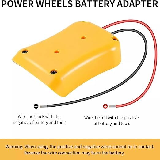 Power Connector DIY Battery Adapter Holder Dock For DeWalt 18V/20V Max Battery